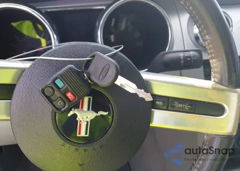 2005 Ford Mustang V6 Deluxe/V6 Premium из США, поврежденный, VIN 1ZVFT80N955174054